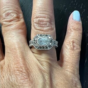 Park Lane Reign Macasite CZ Ring Size 7